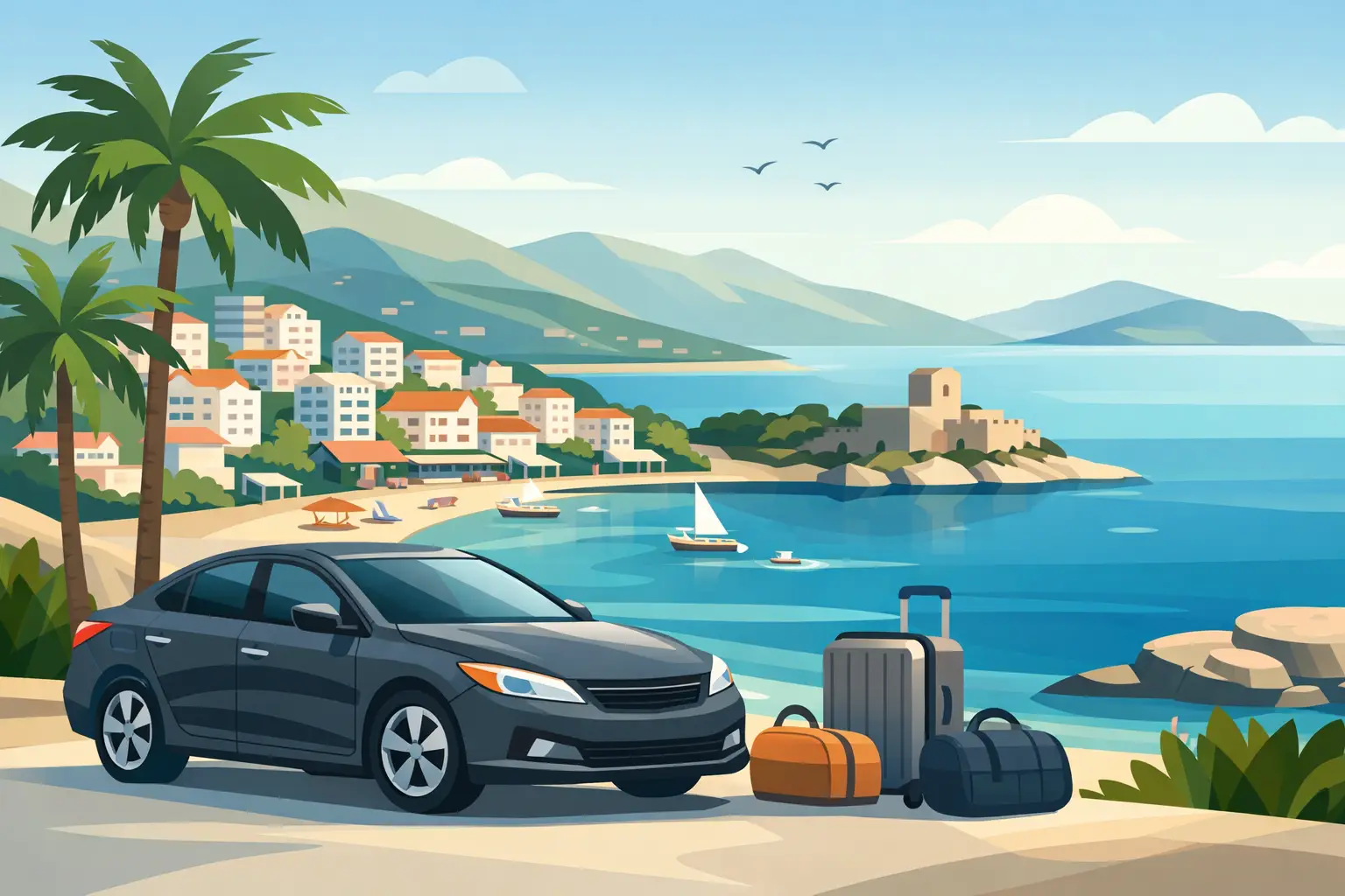 Best Car Rental in Saranda Albania