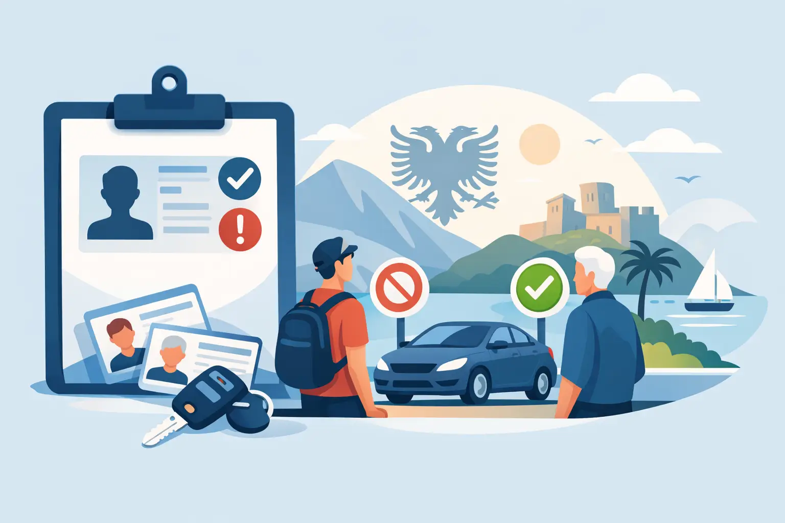How Old to Rent Car in Albania?