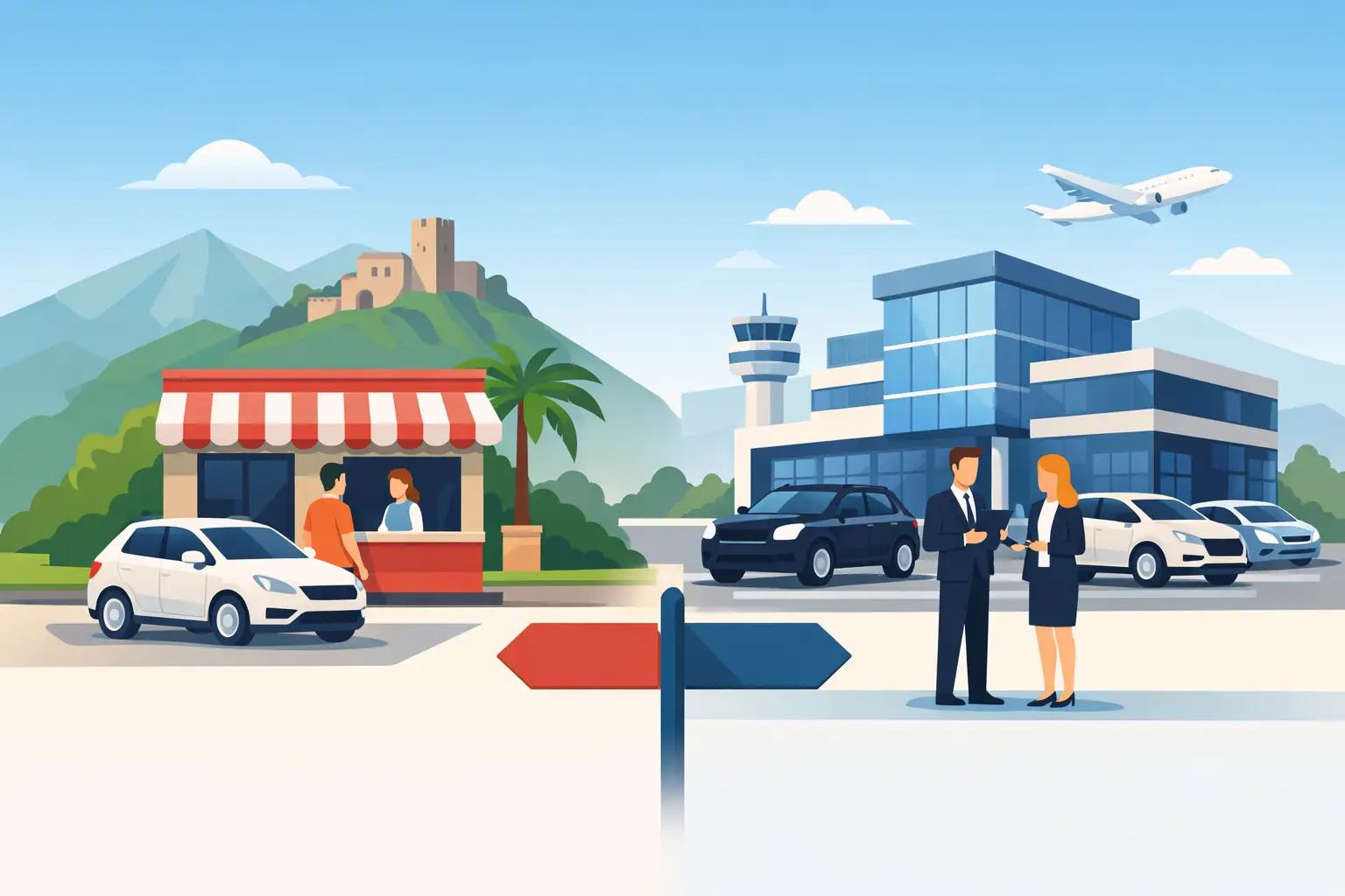 Local or Chain Car Rental in Albania?