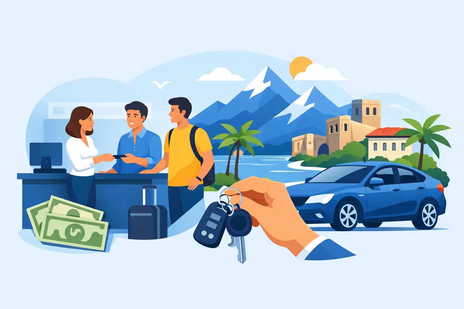 Without Credit Card Rental in Albania