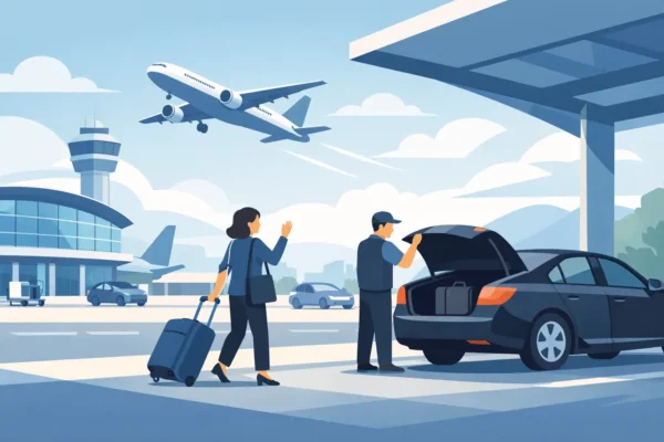 How Airport Car Pickup Works